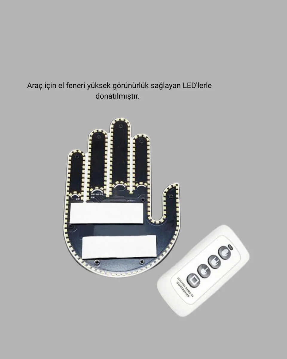 203 LED’li Yüksek Görünürlüklü Jest Işığı - Araç İçin Parlak ve Dayanıklı Işık Çözümü Fiyatı, Yorumları ve Özellikleri