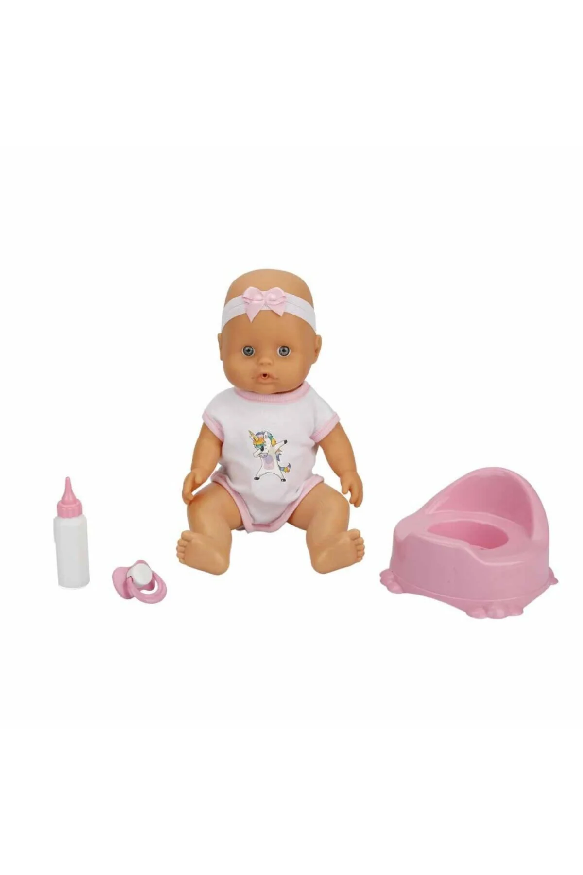 2030121 Boubou Altını Islatan ve Konuşan Bebek Seti 30 cm