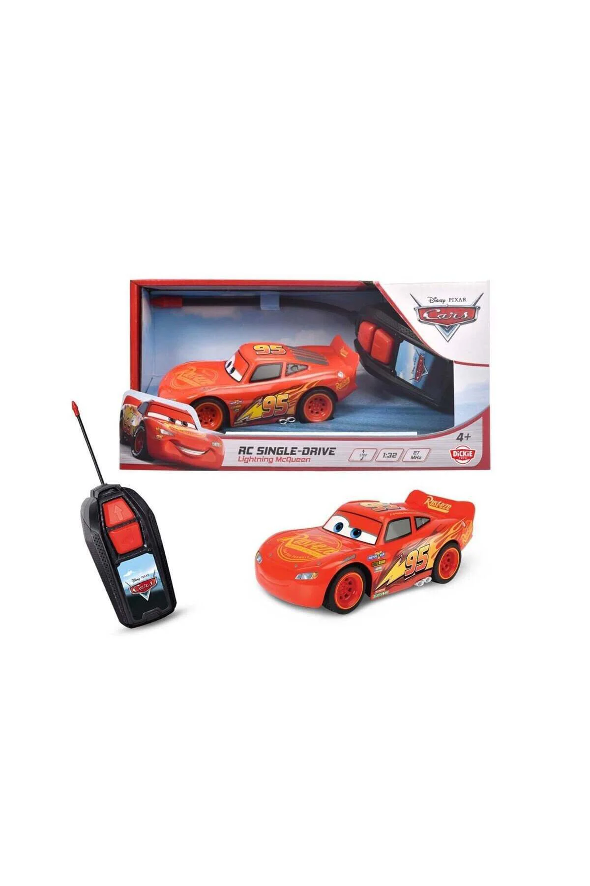 203081008 RC Cars Lightning McQueen 1:32 1 channel 27 MHz forward 203081008 RC Cars Lightning McQueen 1:32 1 channel 27 MHz forward