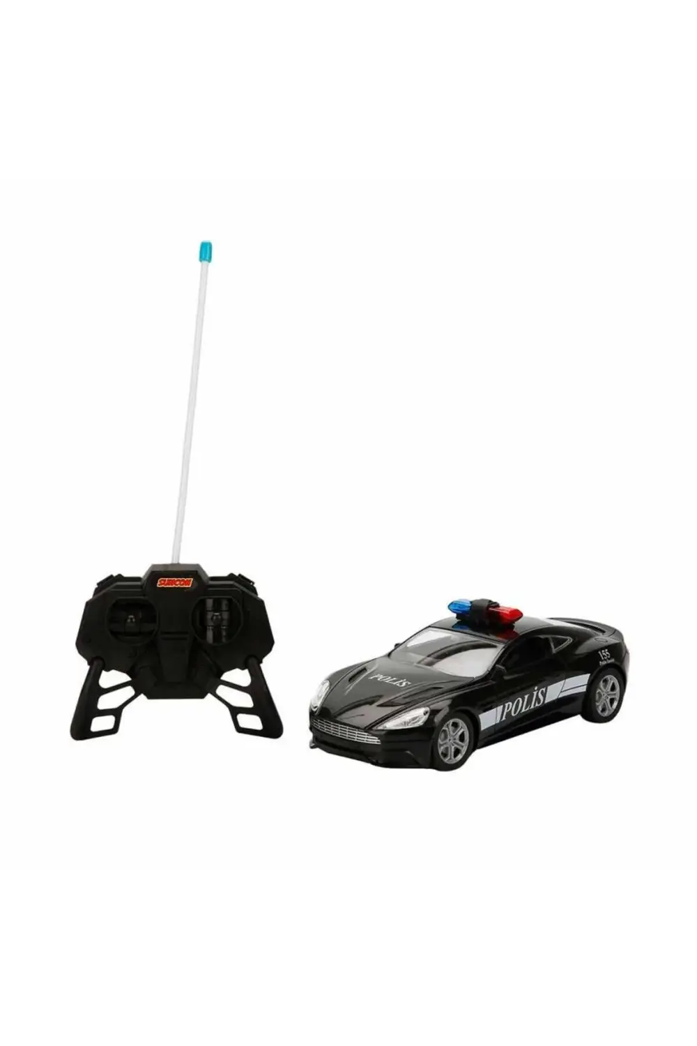 20357 Uzaktan Kumandalı Suncon Işıklı Polis Arabası 21 cm