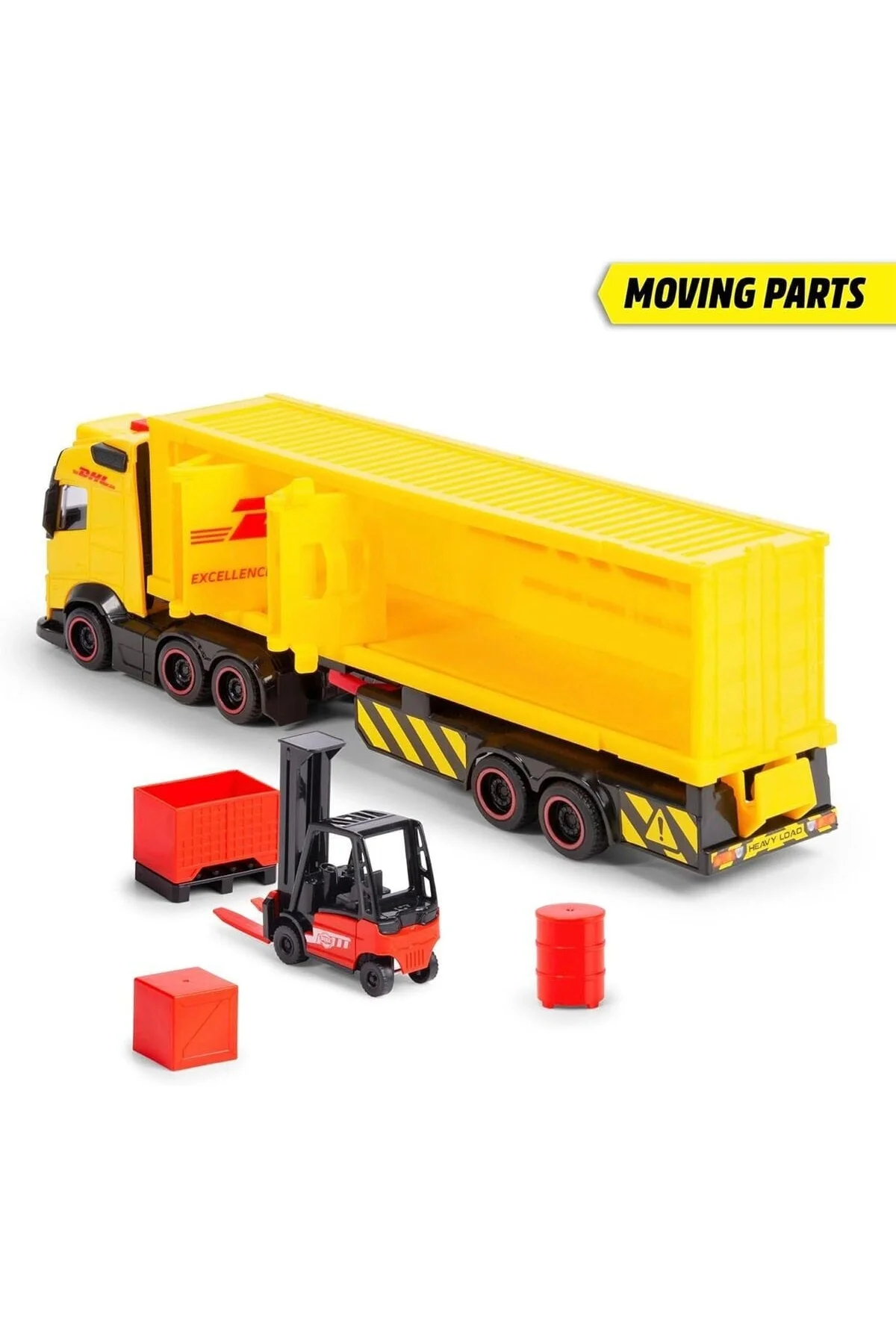 203747018 Dickie DHL Truck free wheel Volvo FH16 Truck light soun 203747018 Dickie DHL Truck free wheel Volvo FH16 Truck light soun