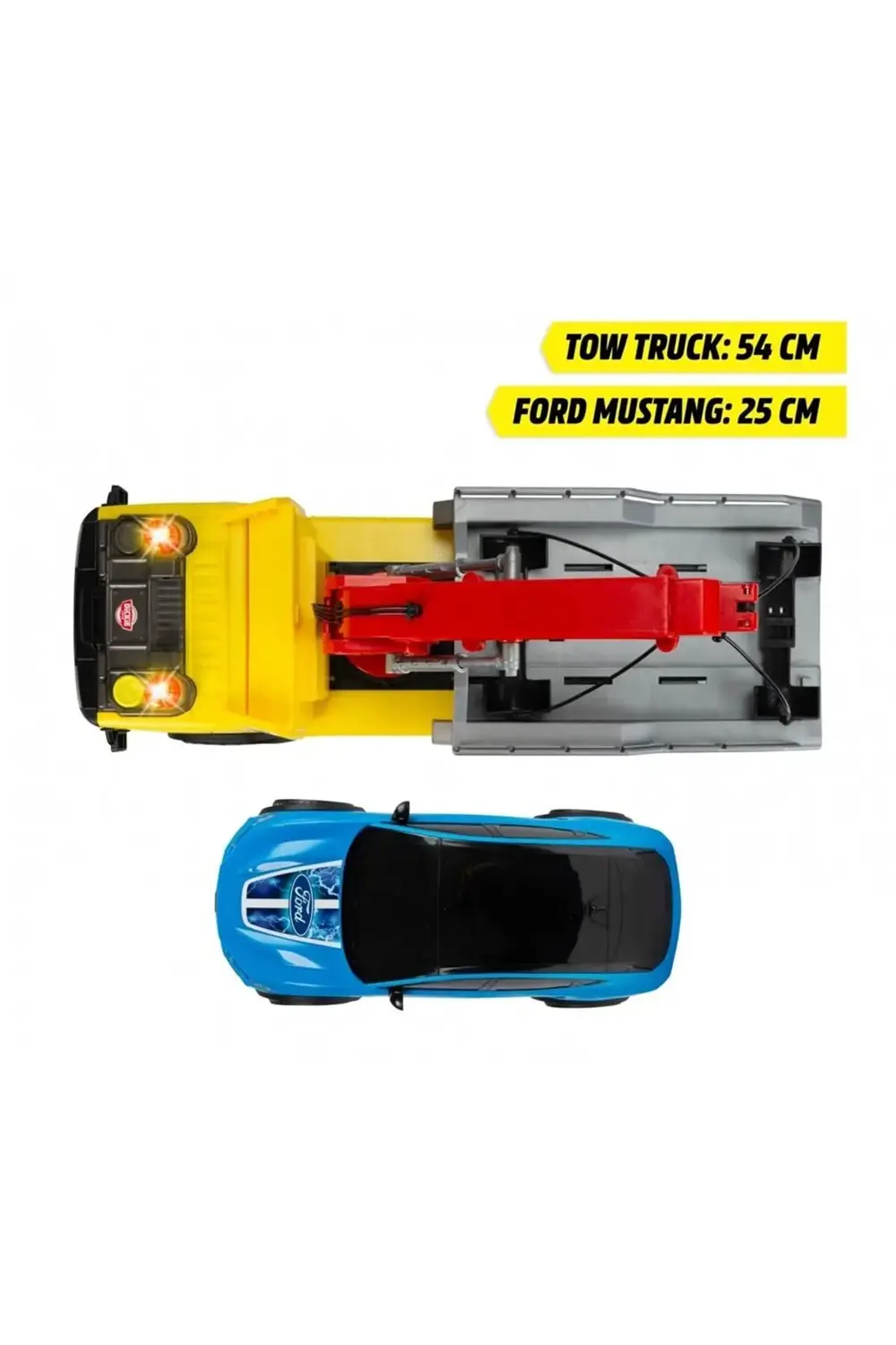 203749039 Giant Tow Truck Volvo FMX freewheel light sound manual