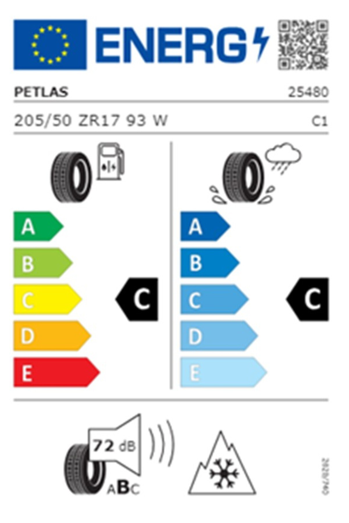 205/50 R17 93W Reinf. Multi Action PT565 Oto Dört Mevsim Lastik (