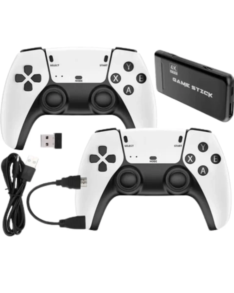 20600 Oyunlu Retro Oyun Konsolu Kablosuz Joystick Yeni Nesil 4K HDMI Destekli