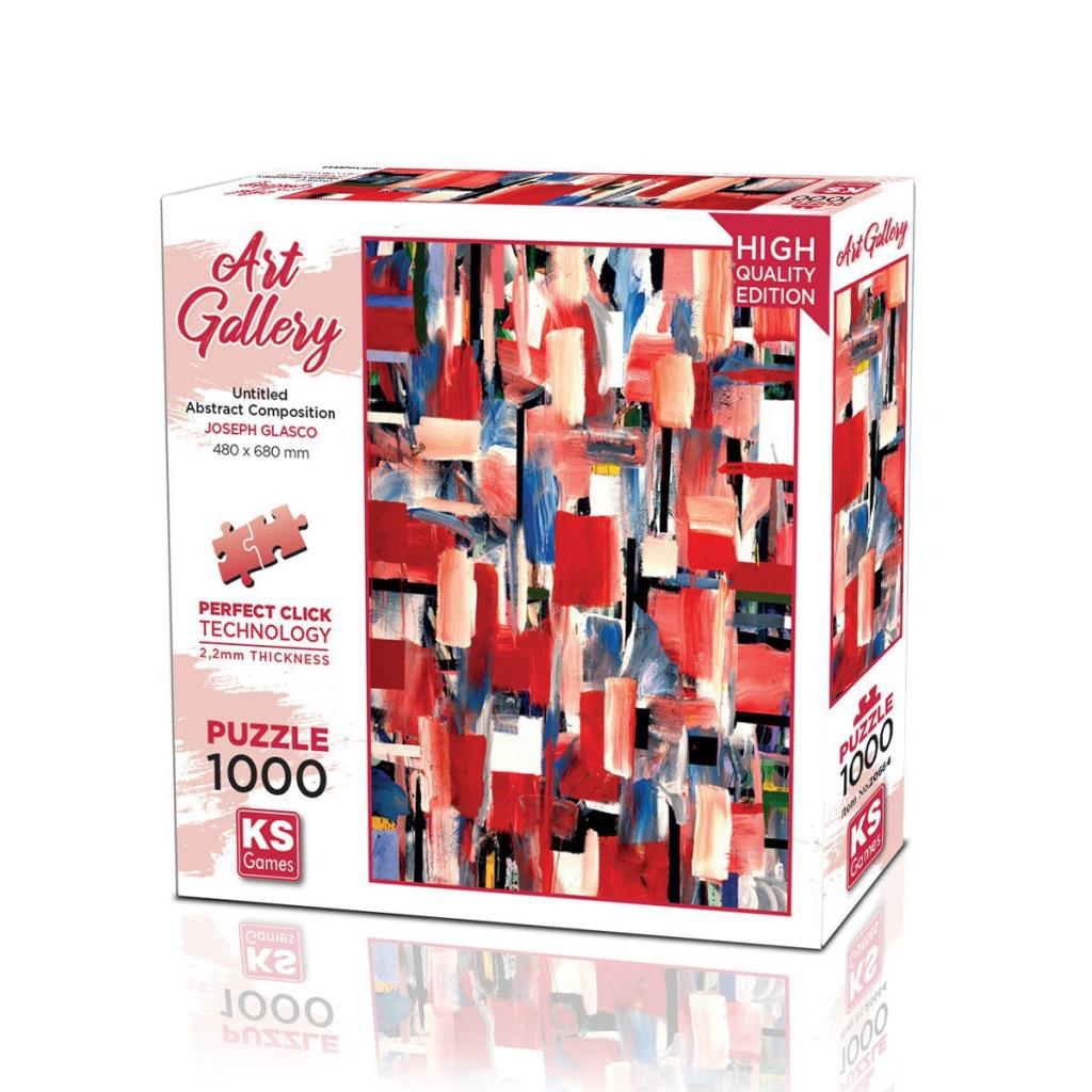 20664 Untitled Abstract Composition 1000 Parça Puzzle 20664 Untitled Abstract Composition 1000 Parça Puzzle