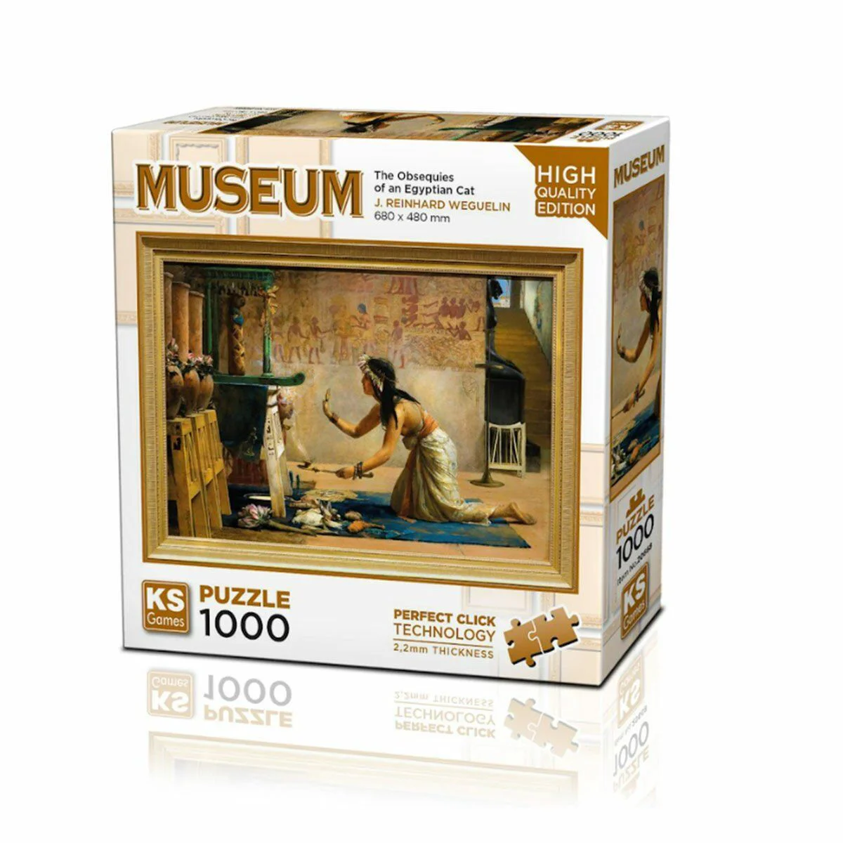 20668 The Obsequies Of An Egyptian Cat 1000 Parça Puzzle -KS Puzzle Fiyatı, Yorumları ve Özellikleri