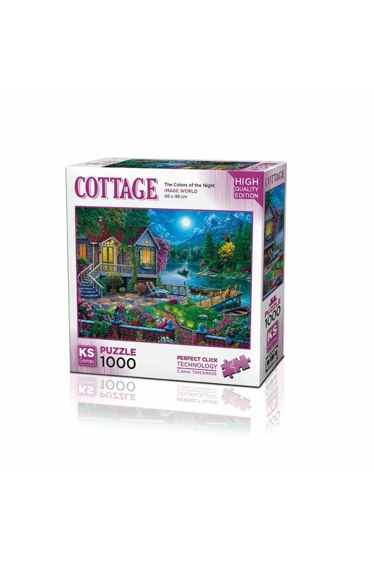 20680 Gecenin Renkleri 1000 Parça Puzzle-Ks Puzzle
