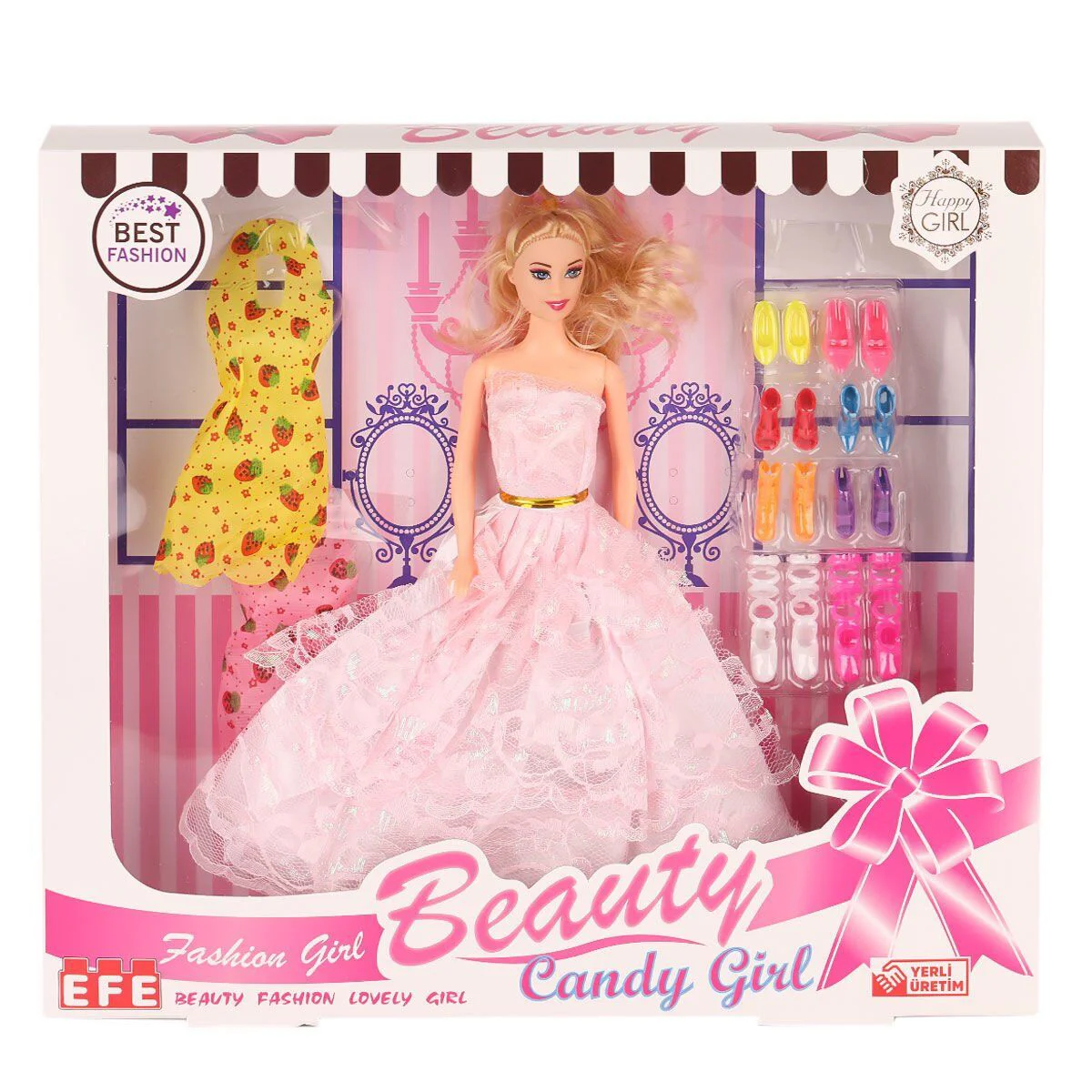 207 Ayakkabı Setli Candy Girl Bebek -Efe T Fiyatı, Yorumları ve Özellikleri