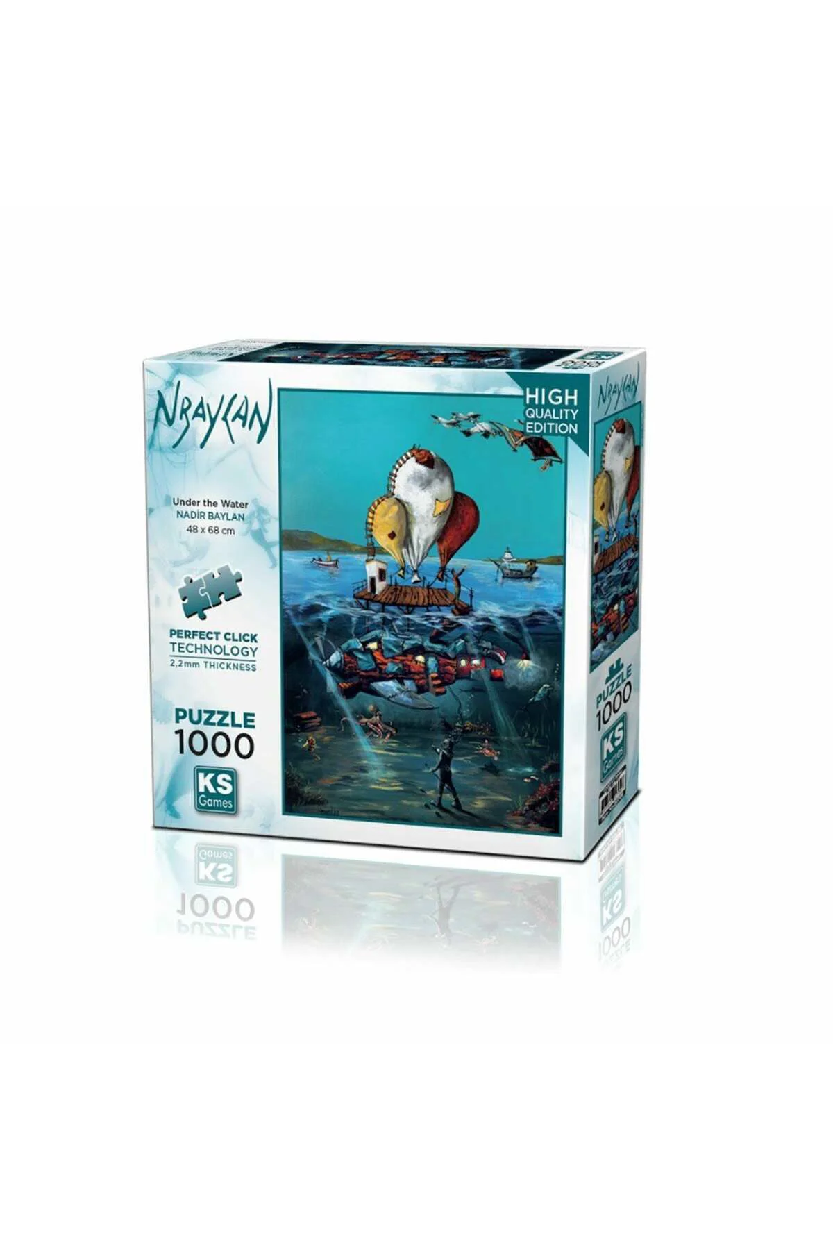 20709 Under The Water 1000 Parça Puzzle-Ks Puzzle