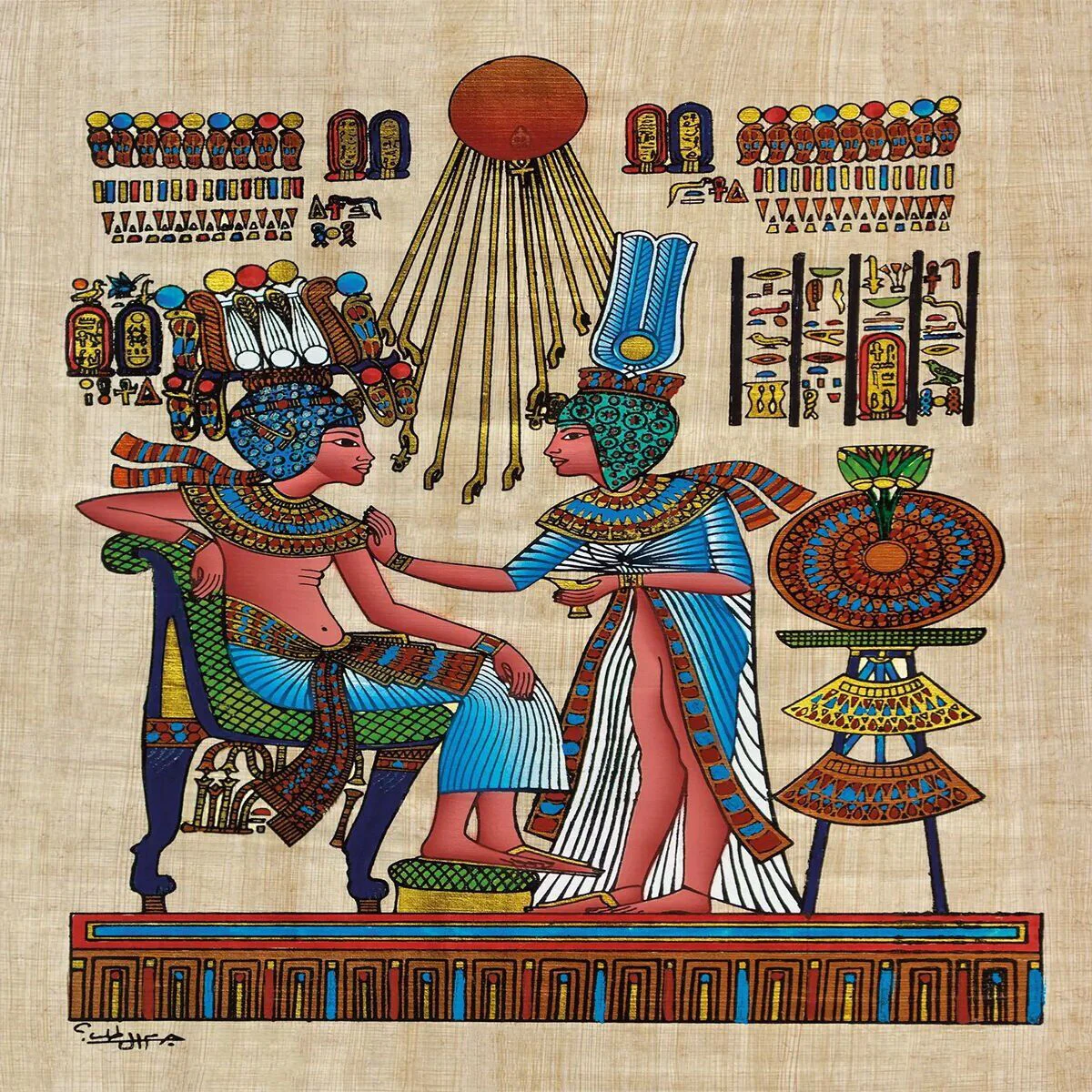20743 PUZZLE 1000 PAPİRUS  OF TUTANKHAMUN