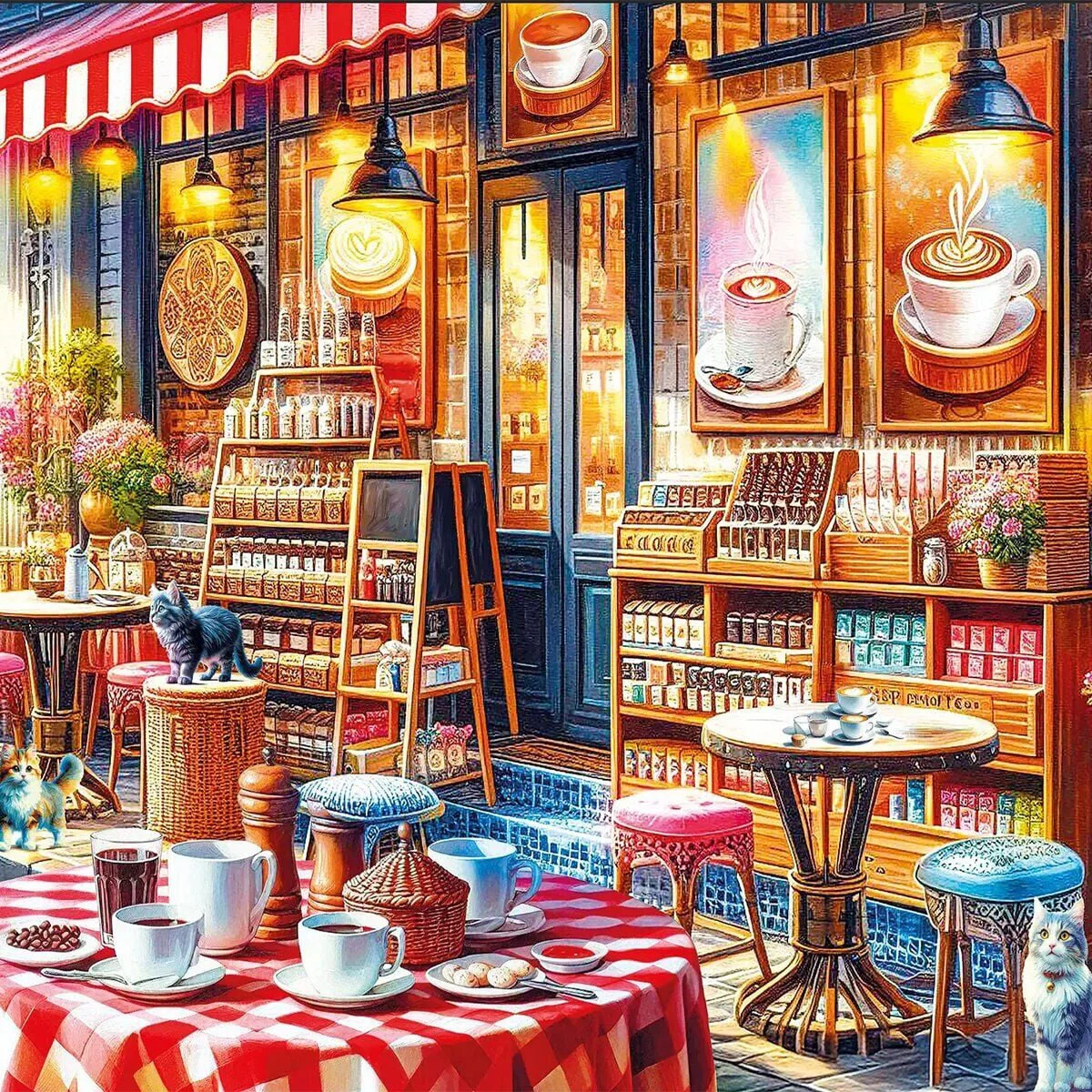 20809 PUZZLE 1000 KAHVE COFFEE STORE Fiyatı, Yorumları ve Özellikleri
