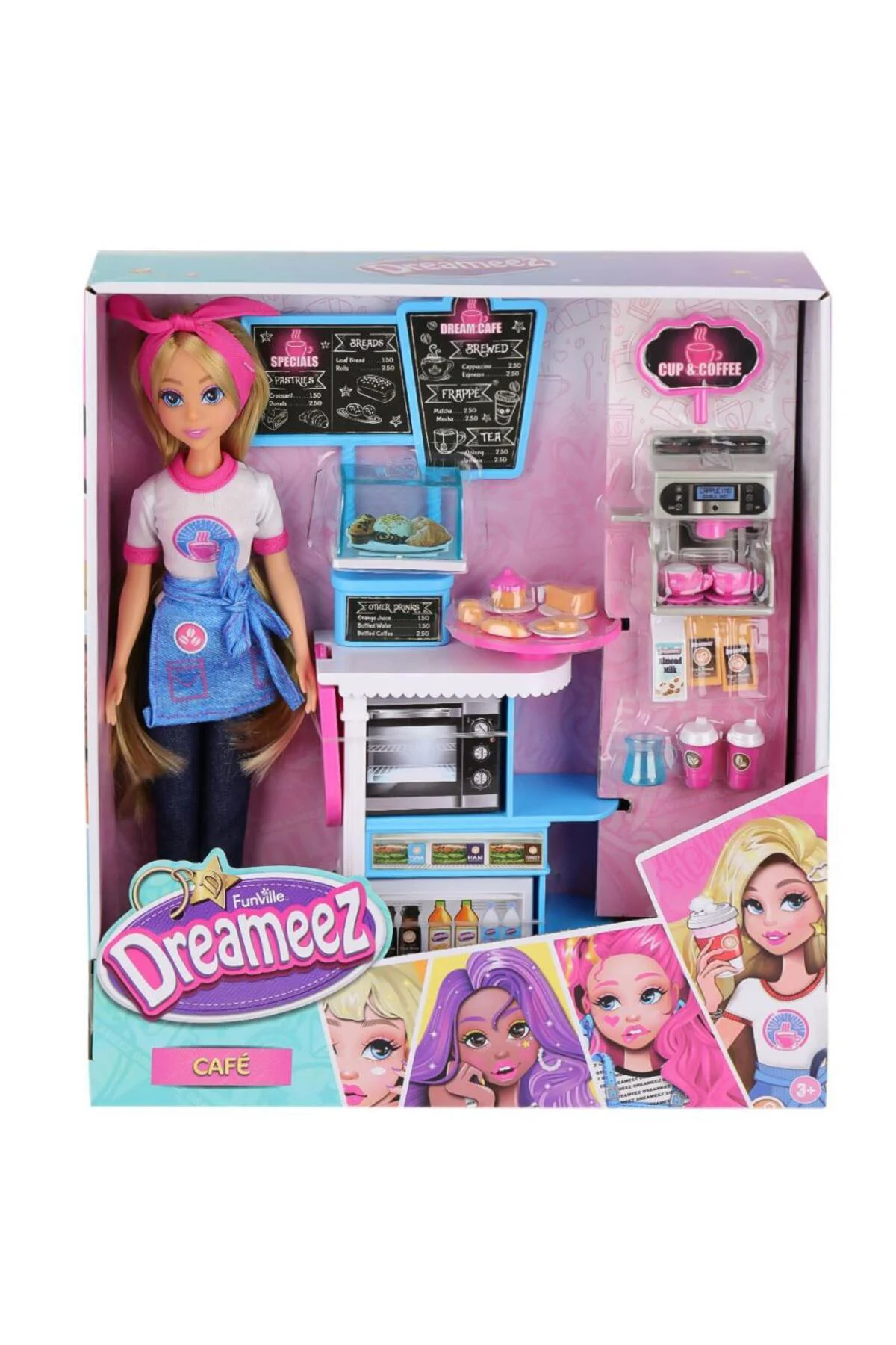 2081002 Dreameez Bebek ve Cafe Oyun Seti -Sunman