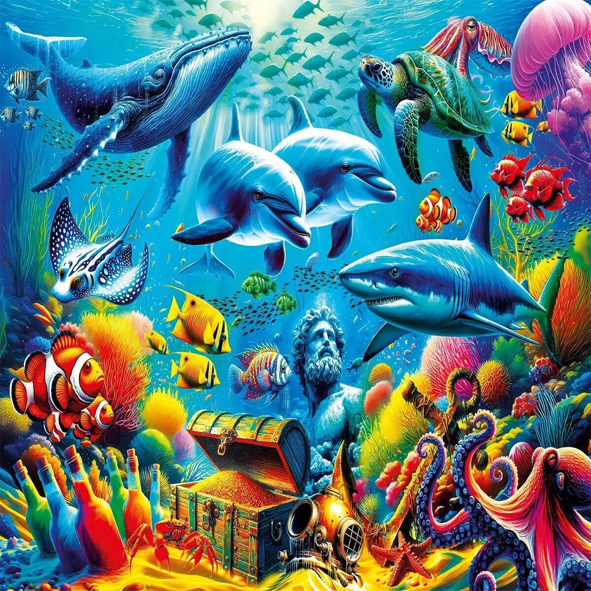 20825 PUZZLE 1000 Treasure Under the Sea Fiyatı, Yorumları ve Özellikleri