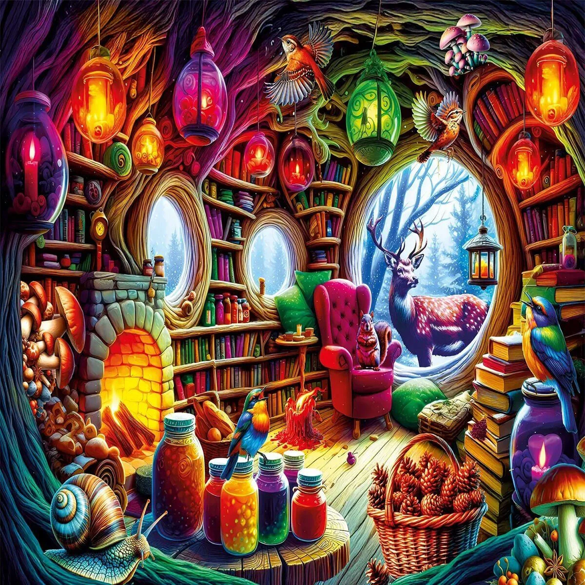 20826 PUZZLE 1000 Mystical House in the Forest Fiyatı, Yorumları ve Özellikleri