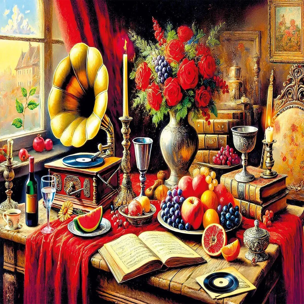 20846 PUZZLE 1000 Silent Melody on a Baroque Table Fiyatı, Yorumları ve Özellikleri