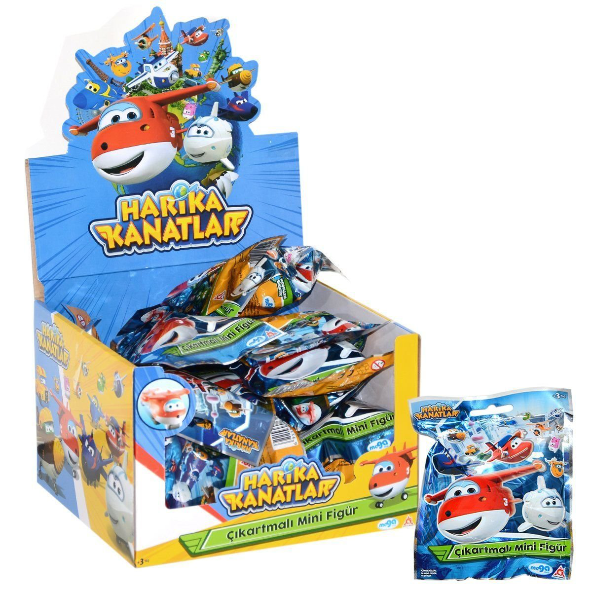 20900 Harika Kanatlar Kartlı Mini Figür Sürpriz Paket - 1  Adet F