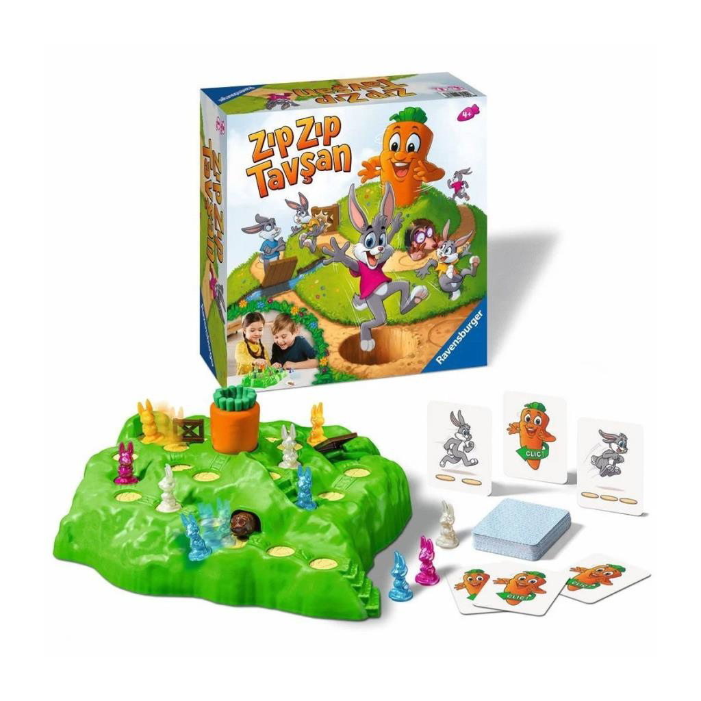 209767 Ravensburger - Zıp Zıp Tavşan +4 yaş 209767 Ravensburger - Zıp Zıp Tavşan +4 yaş