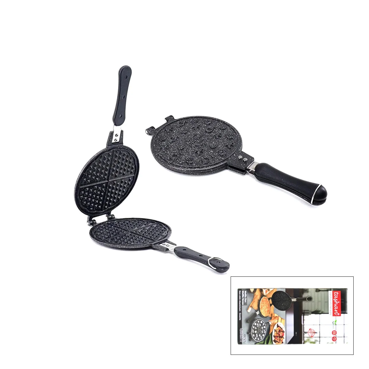 20cm Granit Döküm Waffle Tava Bakalit Sap Bx40 Fiyatı, Yorumları ve Özellikleri