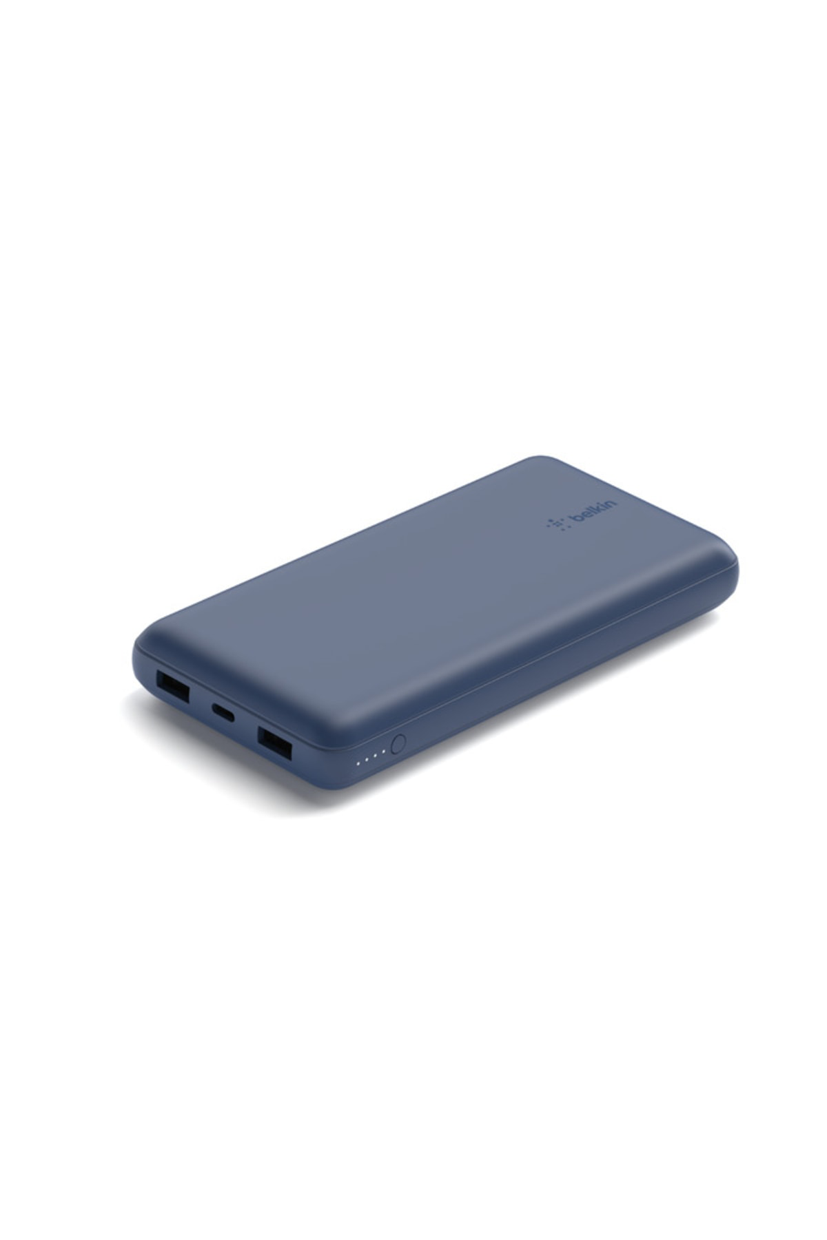 20K POWER BANK, USB-A & C 15W, BLUE