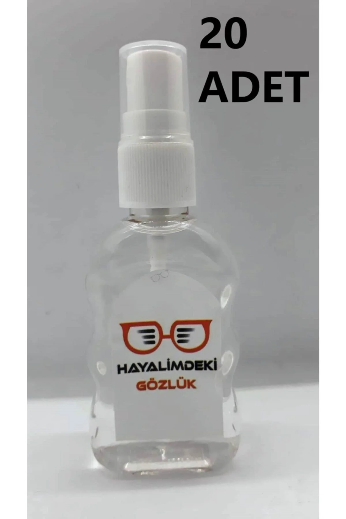 20'li 50 cc Anti-bakteriyel Gözlük Temizleme Spreyi