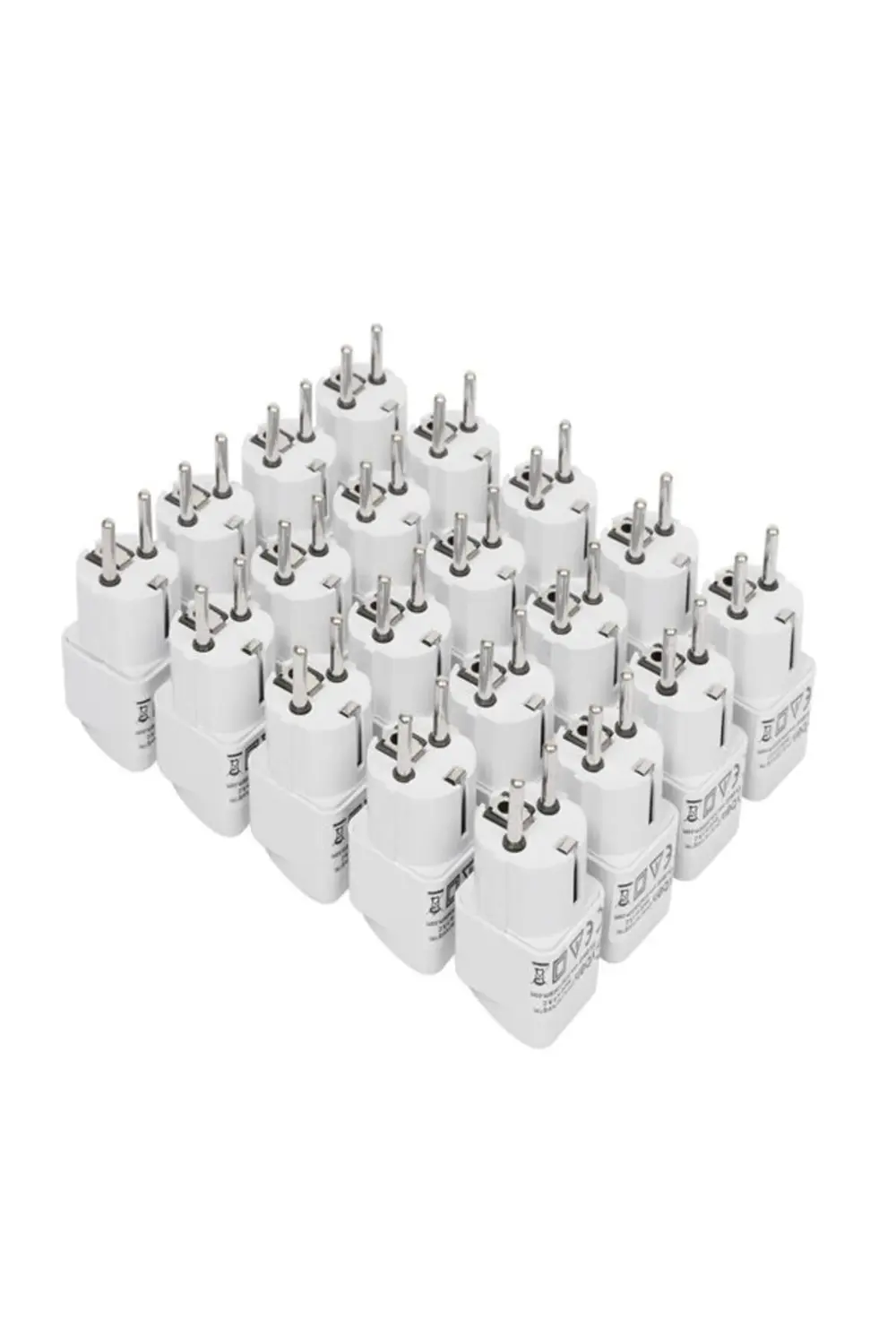 20'li Ekonomik Paket ingiliz Fişi Çevirici 220V Fiş Priz Dönüştür