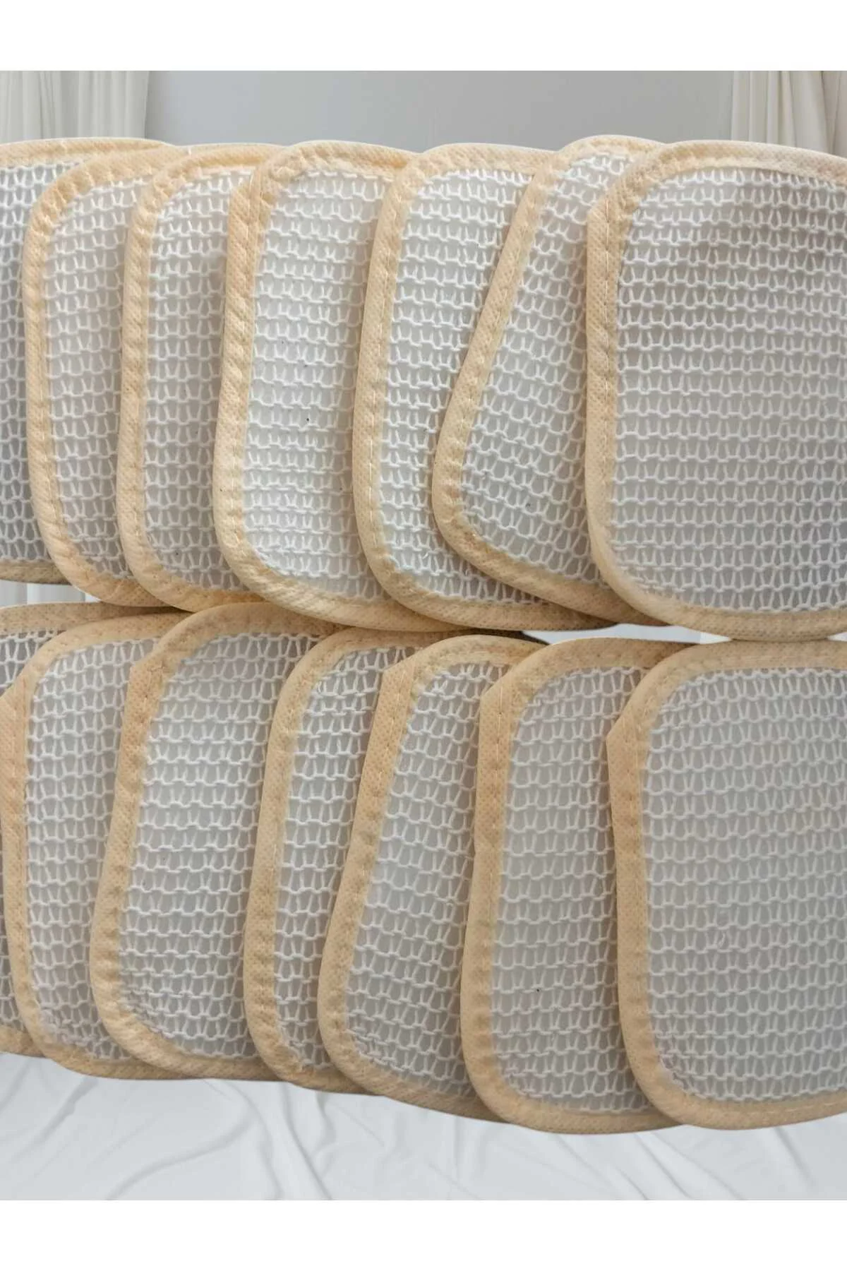 "20’li Pamuk Banyo Lifi Seti 12x16 cm | Otel, Spa, Hamam, Sauna v