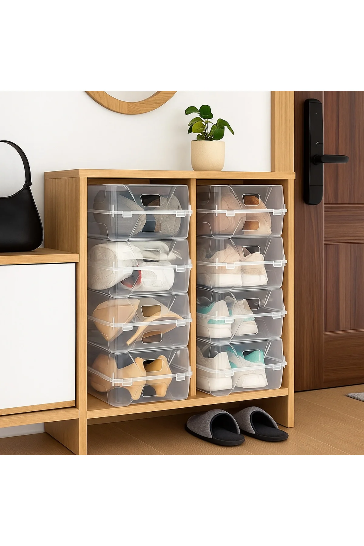 20'li Set Erkek Ayakkabı Ve Kadın Botu Saklama Kutusu - Ayakkabı 