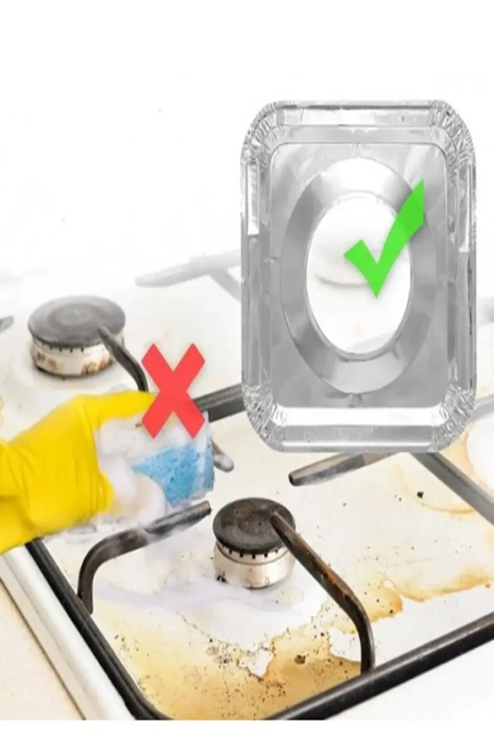 20'li Set Kare Ocak Üstü Yağ Koruyucu Alüminyumm Levha (23*23 Cm)