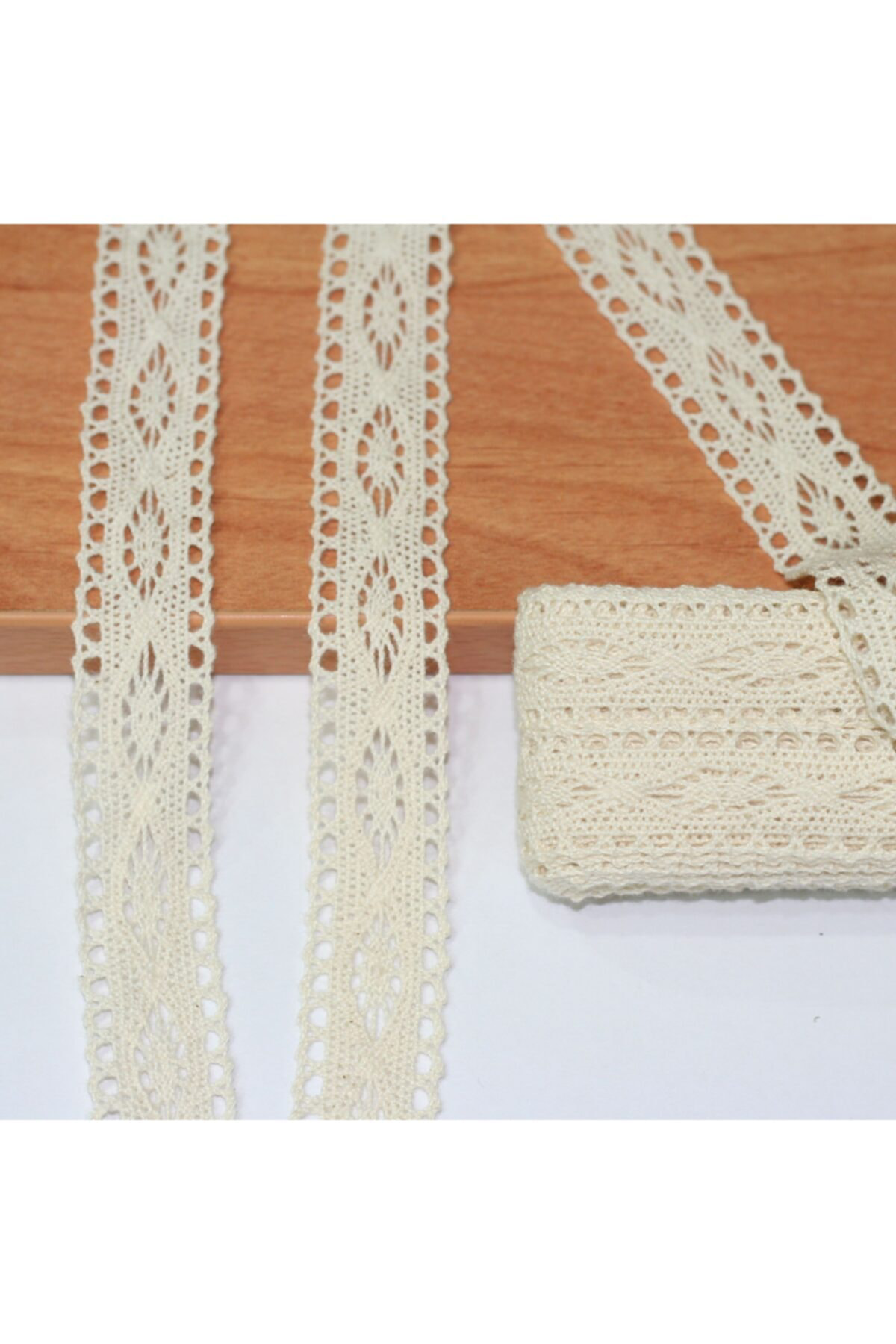 Tuhafiyecimiz 20Mm Eninde Pamuk Ara Dantel (34513)