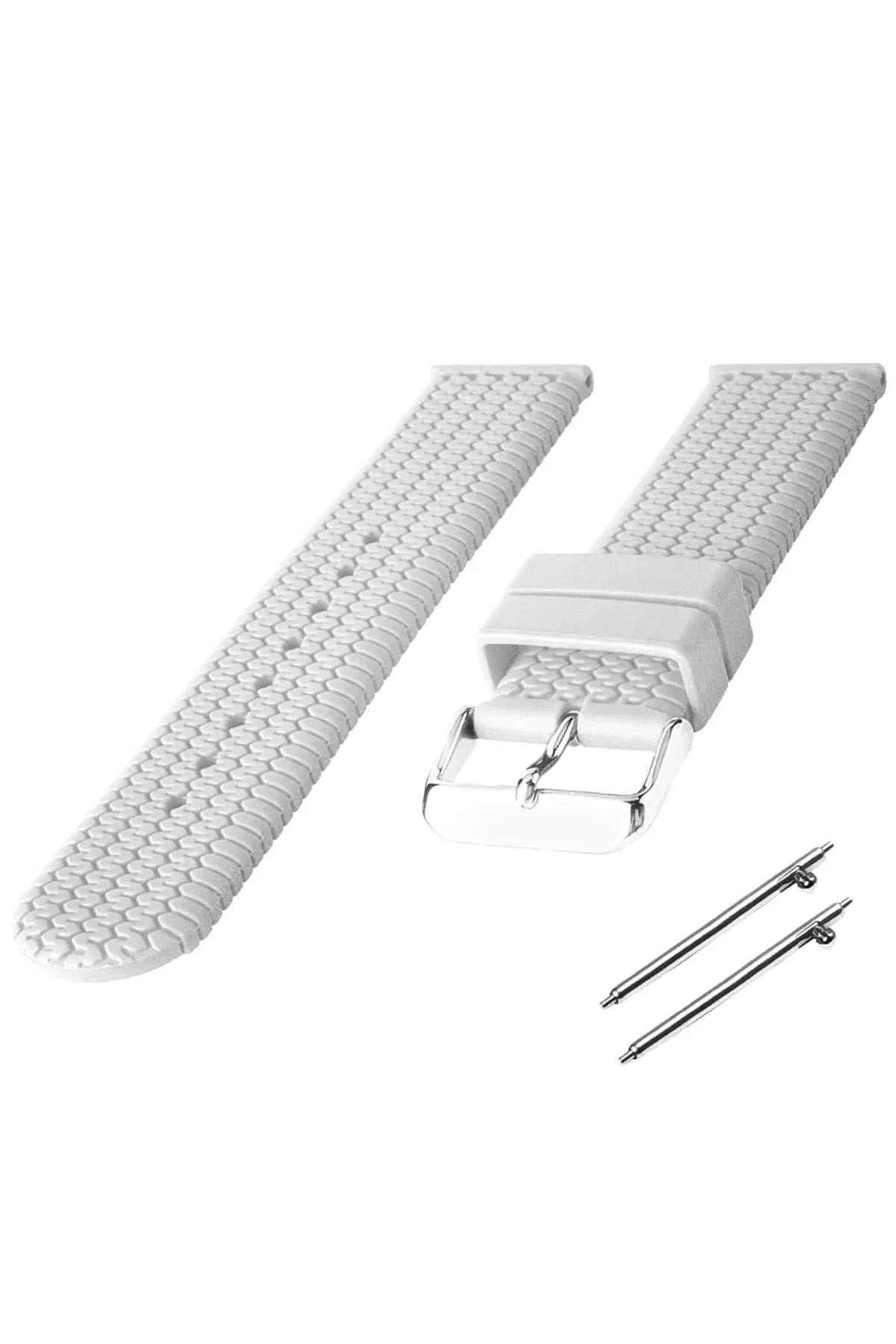 20mm silikon Baskılı Desenli Saat Kordonu Kayışı