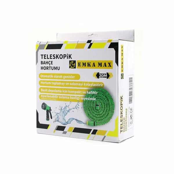 20mt Teleskopik Uzayan Bahçe Hortumu 7 Fonksiyon Ayarlı Tetikli Tabanca Bx40 Fiyatı, Yorumları ve Özellikleri
