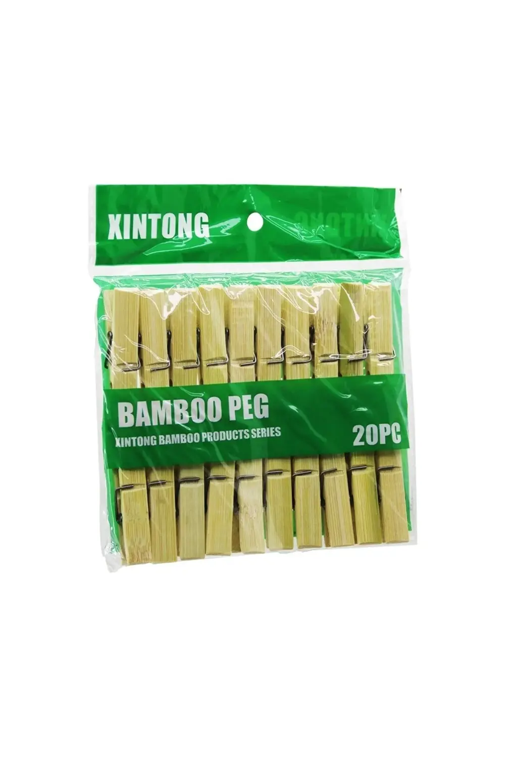 20pcs Ahşap Bambu Mandal