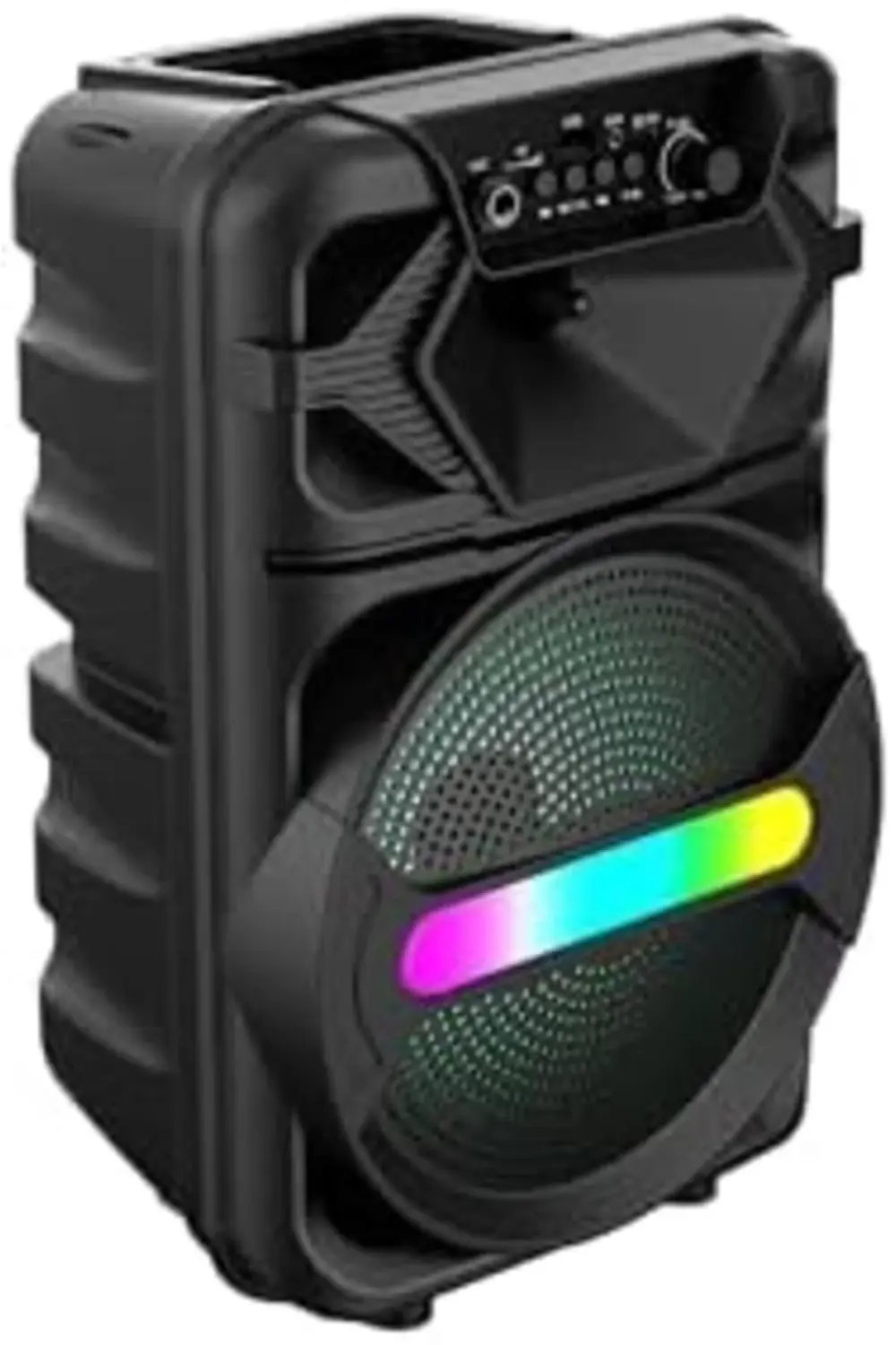 20W 2400 Mah Mikrofonlu Led Işıklı Taşınabilir Hoparlör BTS-410 1