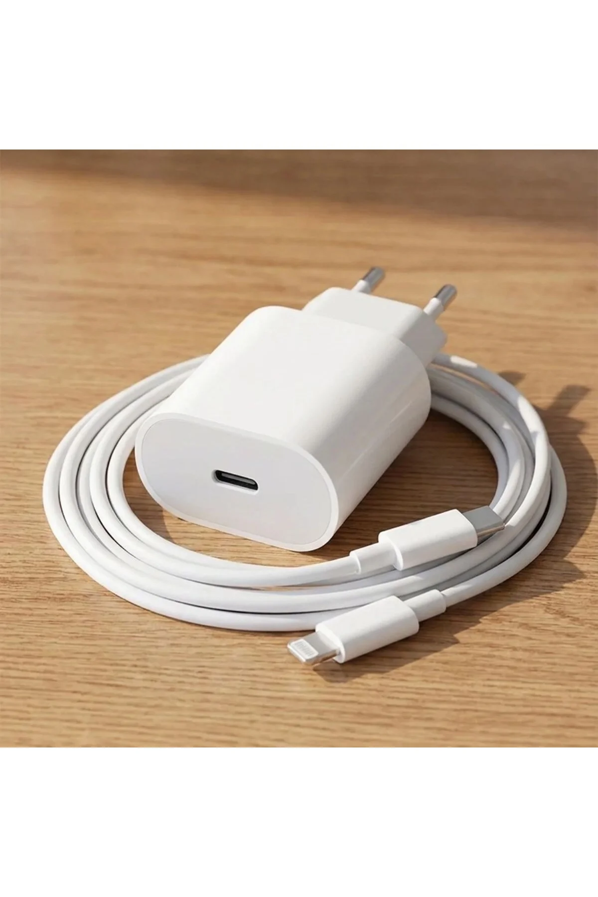 20W Hızlı Şarj Adaptörü USB-C to Lightning Kablolu – PD Destekli Süper Hızlı Şarj Cihazı 20W Hızlı Şarj Adaptörü USB-C to Lightning Kablolu – PD Destekli Süper Hızlı Şarj Cihazı - Görsel 4
