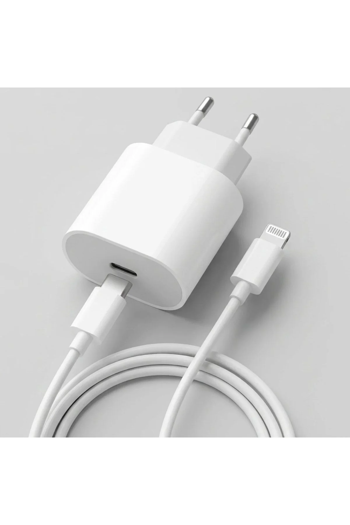 20W Hızlı Şarj Adaptörü USB-C to Lightning Kablolu – PD Destekli Süper Hızlı Şarj Cihazı 20W Hızlı Şarj Adaptörü USB-C to Lightning Kablolu – PD Destekli Süper Hızlı Şarj Cihazı