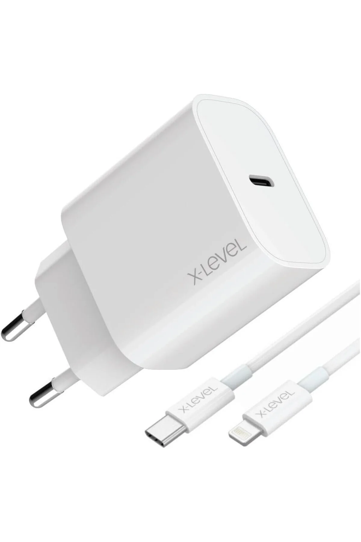 20W Hızlı Şarj Adaptör Seti - Type-C'den Lightning Kablolu, PD/QC/PPS Destekli, Akım