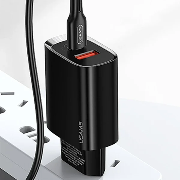 20W iPhone Hızlı Şarj Adaptörü QC 3.0 + PD 3.0 - 2 Port USB