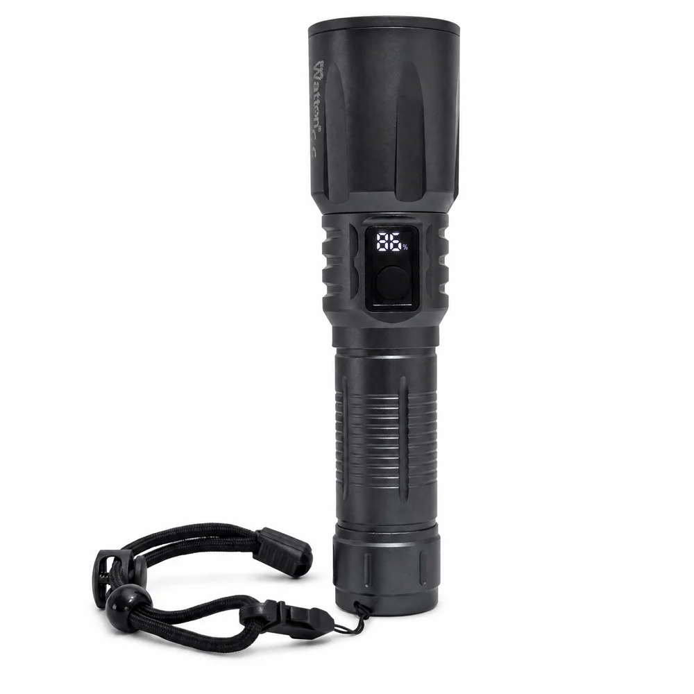 20W Işık Gücü 800 Lümen Şarjlı Göstergeli El Feneri WT-729 20W Işık Gücü 800 Lümen Şarjlı Göstergeli El Feneri WT-729