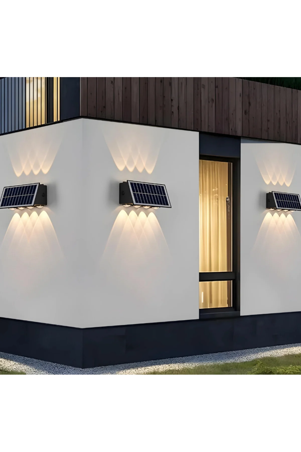 20W KOS SOLAR LED APLİK (DIŞ MEKAN)(GÜNIŞIĞI)