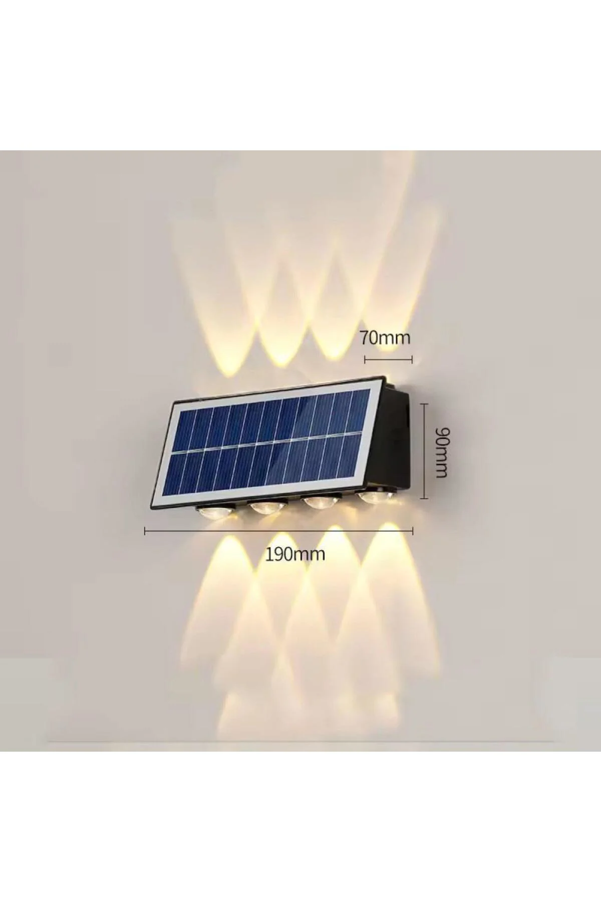 20W KOS SOLAR LED APLİK - GÜNIŞIĞI 20W KOS SOLAR LED APLİK - GÜNIŞIĞI
