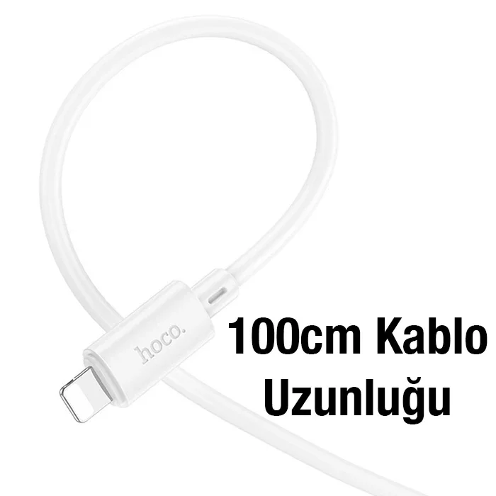 20W Type-C to iPhone Lightning Hızlı Şarj ve Veri Kablosu - 1 Metre