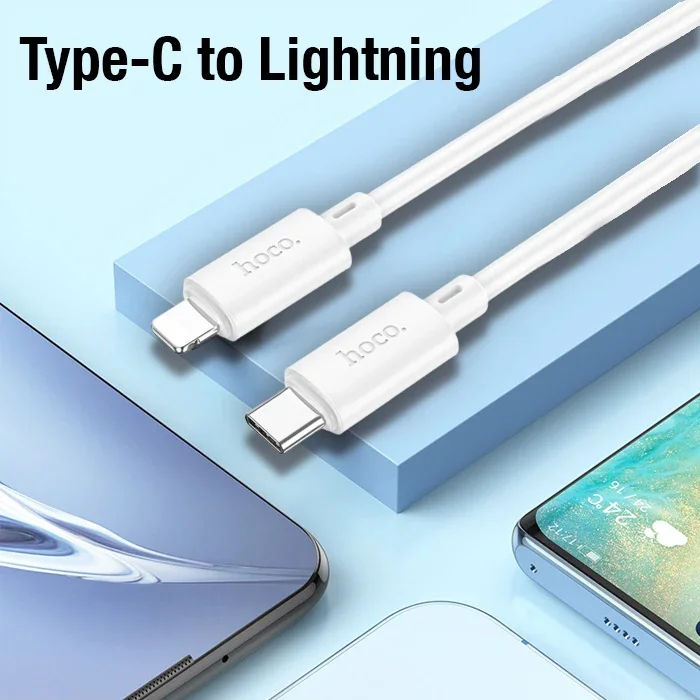 20W Type-C to iPhone Lightning Hızlı Şarj ve Veri Kablosu - 1 Metre