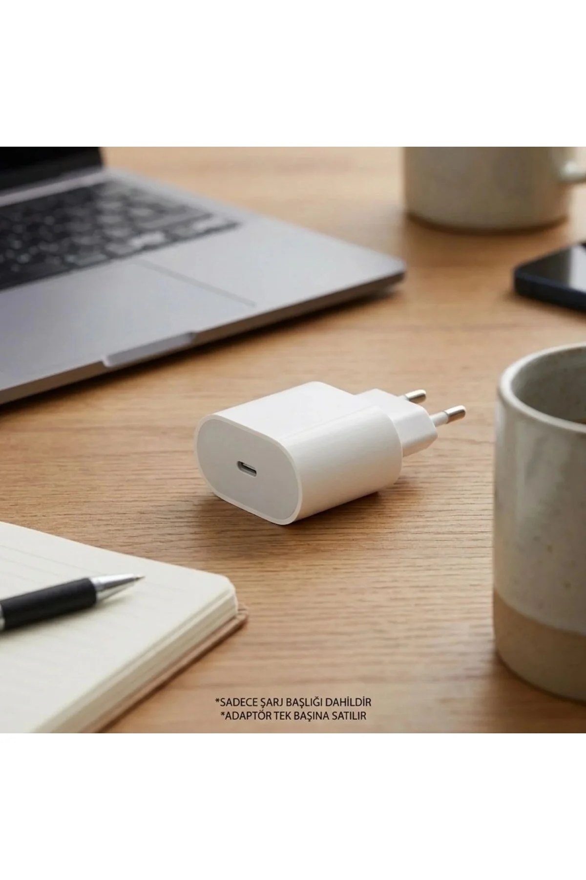 20W USB-C Hızlı Şarj Adaptörü – Power Delivery (PD) Destekli Güç Adaptörü, Güvenli Şarj Başlığı - Görsel 4