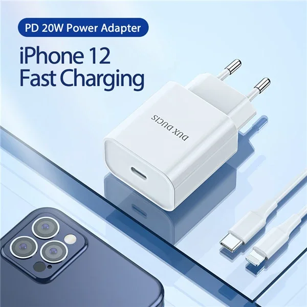 20W USB-C Hızlı Şarj Cihazı - iPhone Samsung Uyumlu PD Adaptör