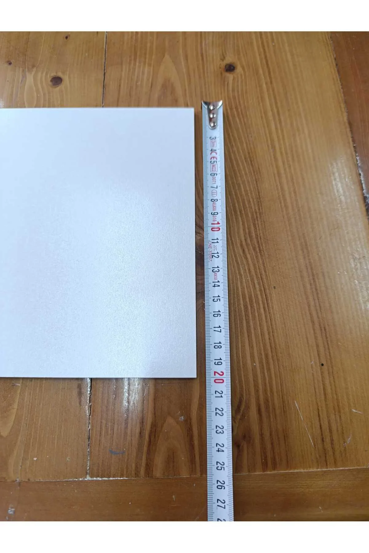 20x20 Cm Beyaz Pasta Altlığı ve Çok Amaçlı Dekoratif MDF Panel - 