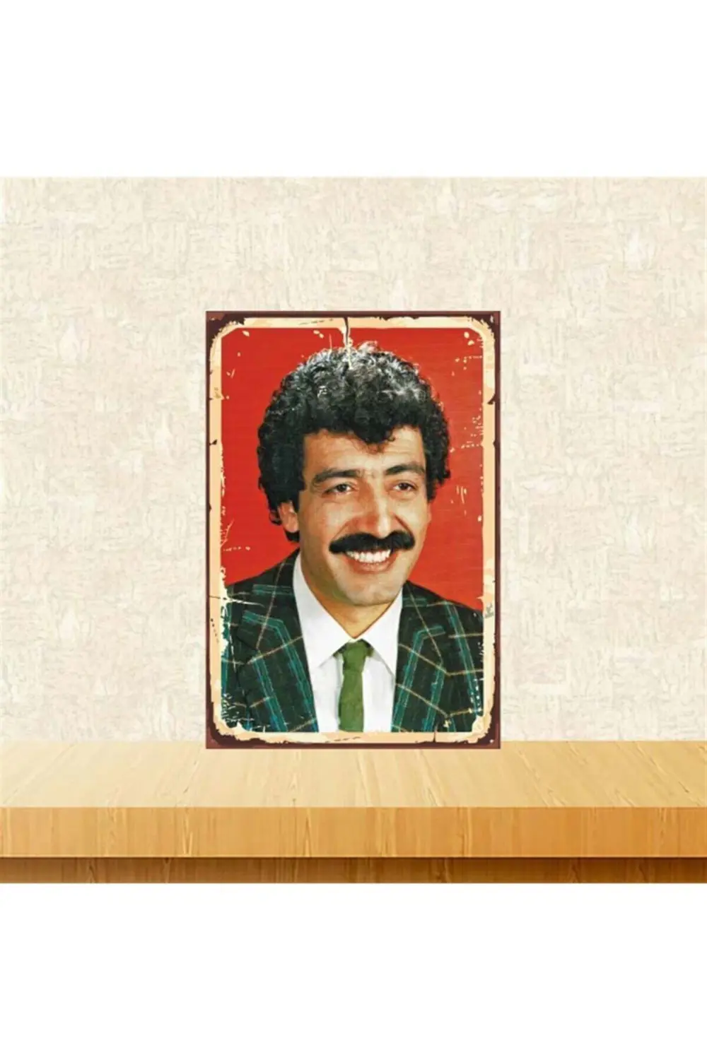20x30cm Retro Ahşap Poster Tkfx3771