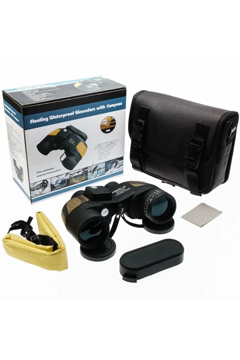 20x50 Pro Dürbün Perma Focus Netleme Su Geçirmez Siyah