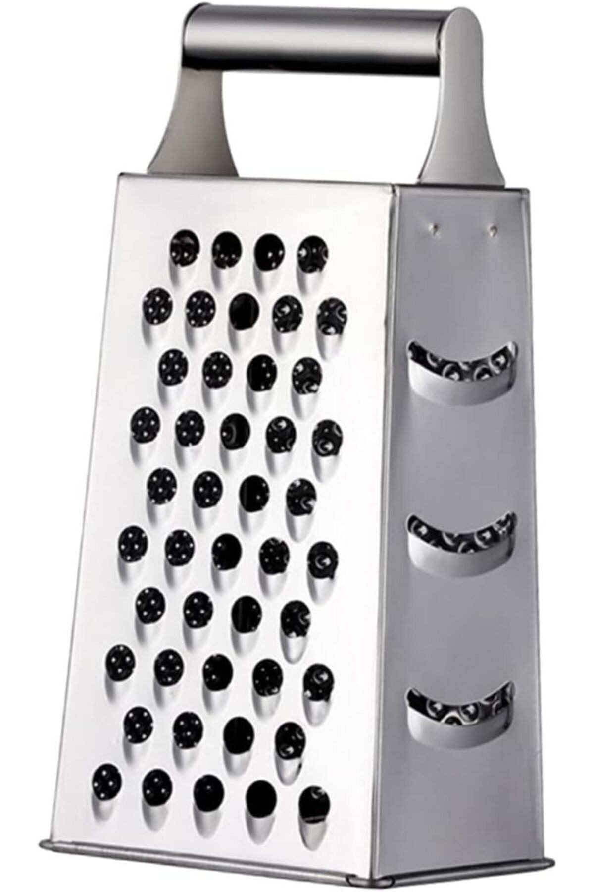 21 cm Paslanmaz Çelik Mutfak Rendesi Patates Peynir Meyve Dilimle