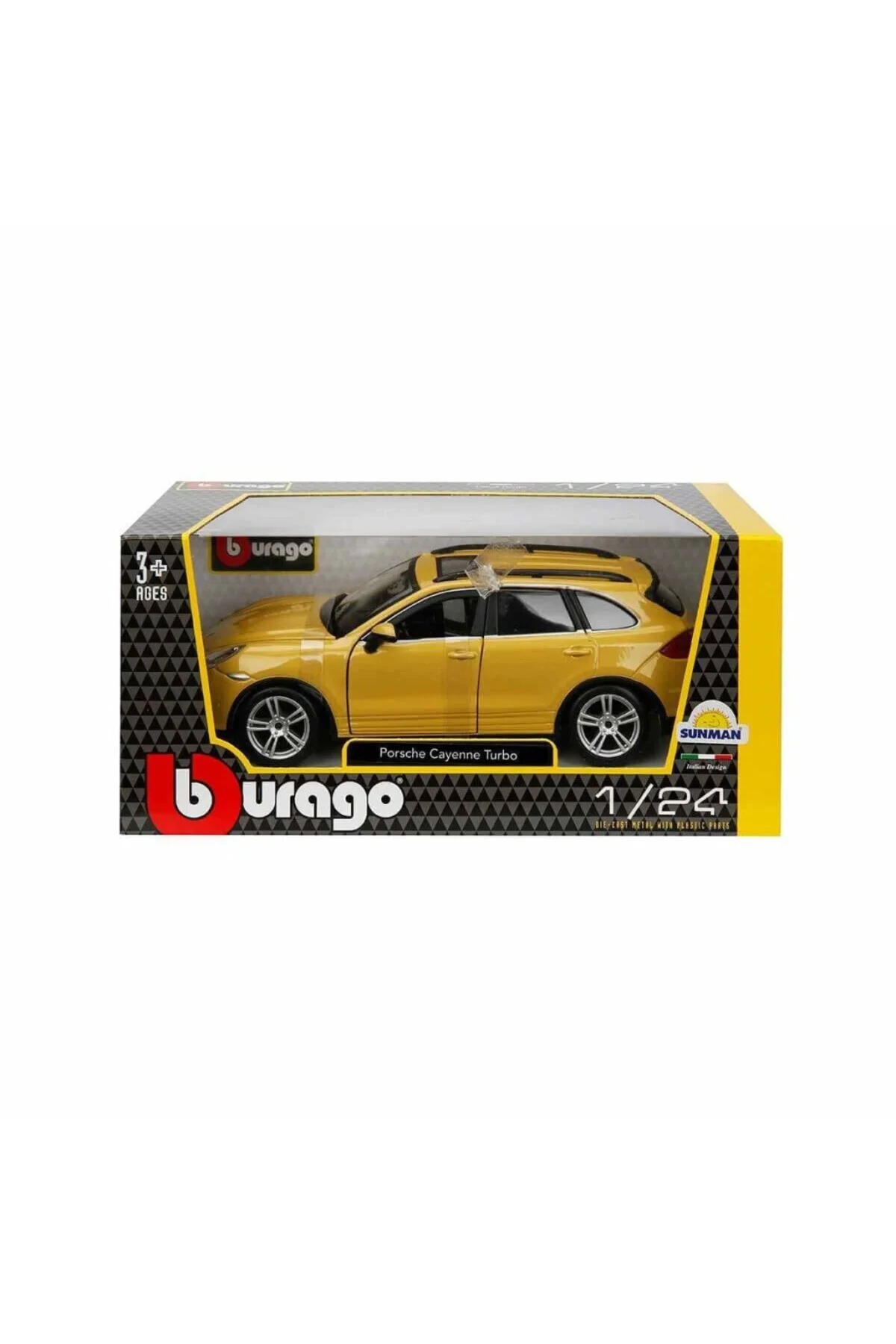 21056 1:24 Porsche Cayenne Turbo Plus Model Araba -