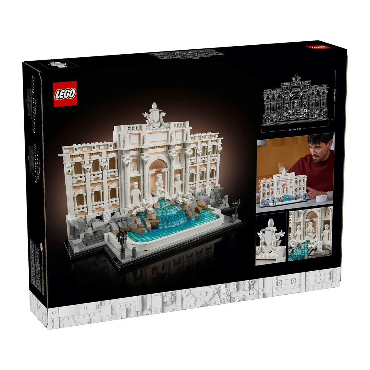 21062 Lego Architecture - Trevi Çeşmesi 1880 parça +18 yaş Fiyatı, Yorumları ve Özellikleri
